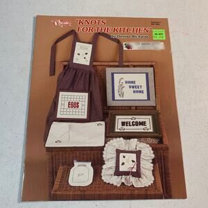 vintage book candlewick embroidery Knots for Kitchen Vol 5 Miss Martha Originals